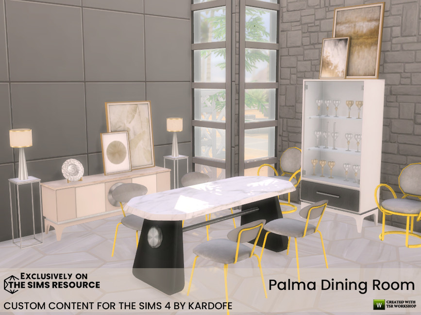 The Sims Resource Palma Dining Room