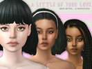 Sims 4 — a little of your love - skin detail by ellvhenan — base game compatible skin details -> freckles 6 swatches