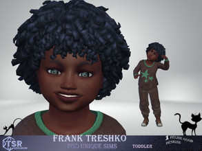 Sims 4 — Frank Treshko by Merit_Selket — Frank is a curious little Toddler Frank Treshko Toddler inquisitive only TSR CC