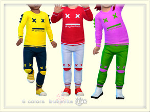 Sims 4 — Pants  XX  by bukovka — Pants for toddlers, boys and girls. Installed stand-alone, suitable for the base game, 6