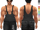 Sims 4 — Callum Tank Top by mushroomsims — A long thin string Tank Top for male sims - 14 Swatches - Custom Thumbnail -