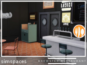 Sims 4 — Brewster Restaurant - Part 2 by simspaces — For your casual, colorful restaurants with a tiny touch of an