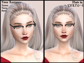 Sims 4 — Fiona Rantanen by YNRTG-S — All the info about the sim is in the previews. Please don't forget to check the