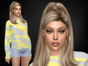 Sims 4 — Lara Jones by Millennium_Sims — For the Sim to look as pictured please download all the CC in the Required Tab