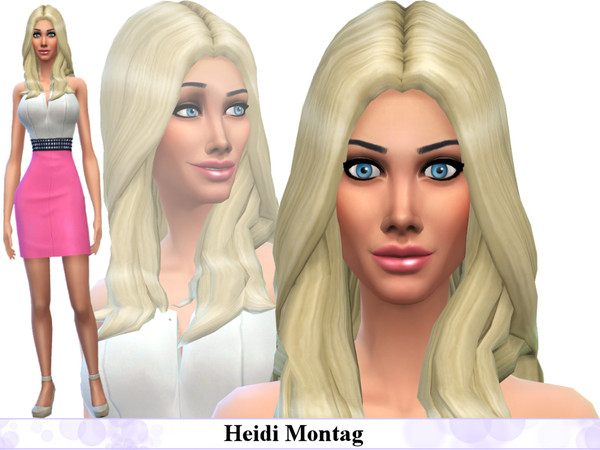 Sims 4 — Heidi Montag by patreshasediting2 — Here is the beautiful Reality Star Heidi Montag from The Hills. I had a lot