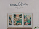 Sims 4 — Riviera Framed Travel Poster - Table Art Set 2 by Hferguso — Set of 6 Framed Travel Posters. 
