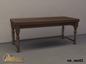 Sims 4 — Maragery Writing Desk by sim_man123 — Stable and dependable, what more could you ask for when writing the