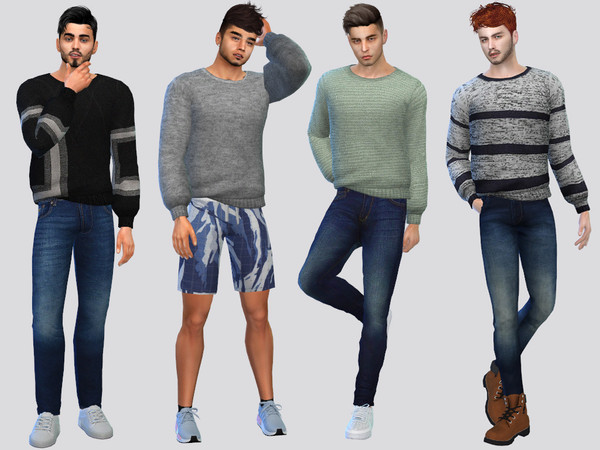 The Sims Resource - Tyler Sweaters