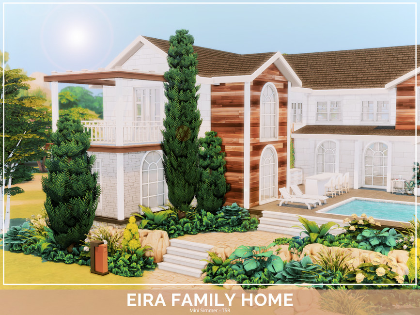 The Sims Resource - Eira Family Home - Shell (No CC)