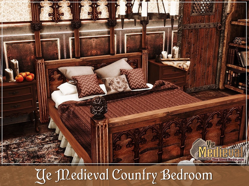 The Sims Resource - Ye Medieval Country Bedroom