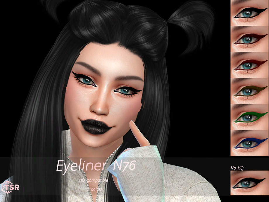 The Sims Resource - Eyeliner N76