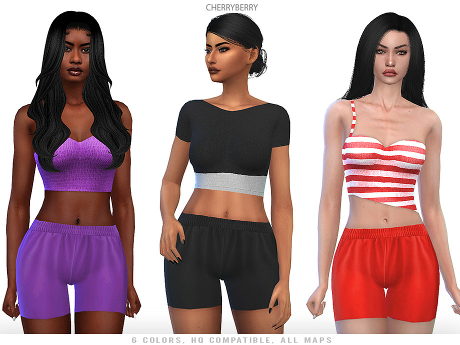 The Sims Resource - Pia - Shorts