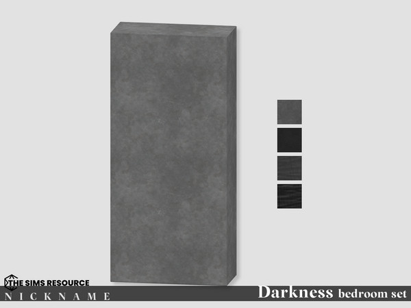 Sims 4 — Darkness bedroom set_wall by NICKNAME_sims4 — Darkness bedroom set 13 package files. Darkness bedroom set_double