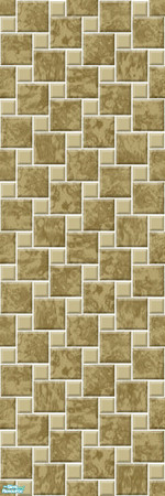 Sims 2 — Studio K Marble Splash - Dark Sand by StudioKhagerks — Studio K signature color marble tile and small solid tile