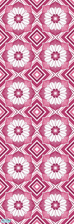 Sims 2 — Studio K Extravagance - Raspberry by StudioKhagerks — A very loud, make-you-dizzy, but still very cool