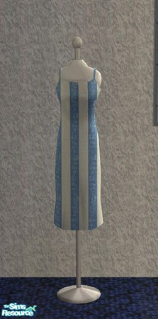 Sims 2 — Issy\'s Sewing Room - Dress Form by Riverwillows — A lovely sewing room, in blues and florals, made especially