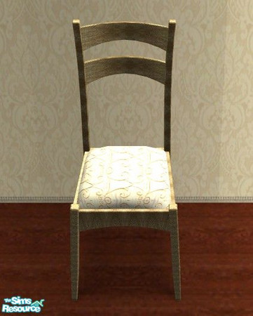 Sims 2 — TC66 Edo Dining Room - Chair by Riverwillows — A lovely Far East dining set, done for Texture Challenge #66, in