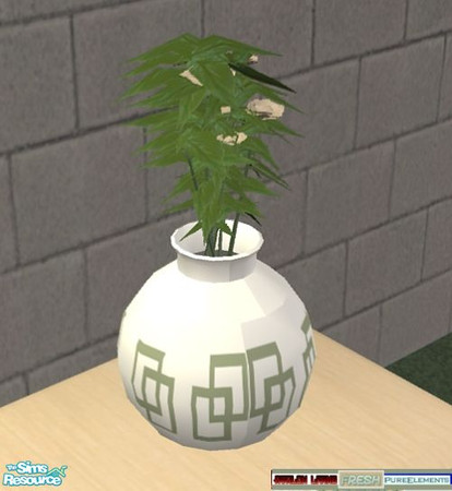 Sims 2 — Avalon Living - Fresh - Roses by SaeraMaples — A \"Fresh\" recolor for the Avalon Living set.