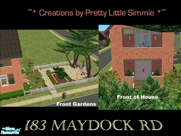 Sims 2 — 183 Maydock Rd by PrettyLittleSimmie — A cozy 1 bedroom home perfect for downtown! Upper balcony views the huge