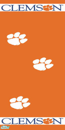 Sims 2 — Clemson wall 1 by gonein60 — 