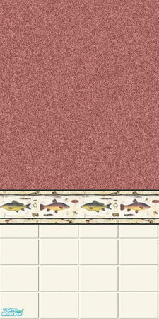 Sims 2 — Pour le Bain 3w4 by iZazu — Pour le Bain Sets include floors and walls for the bath and all found under Tile in