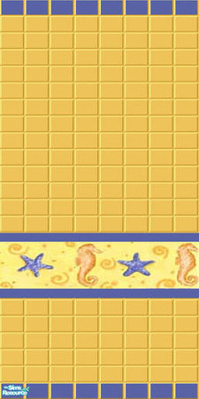 Sims 2 — Pour le Bain 2w2 by iZazu — Pour le Bain Sets include floors and walls for the bath and all found under Tile in