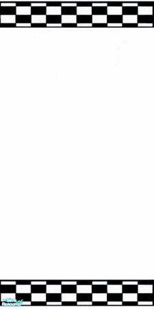 Sims 2 — Nascar wall 2 by gonein60 — A set of 2 walls.