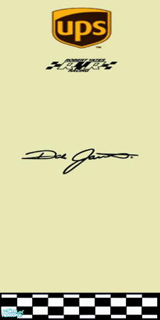 Sims 2 — Nascar wall 1 by gonein60 — A set of 2 walls.