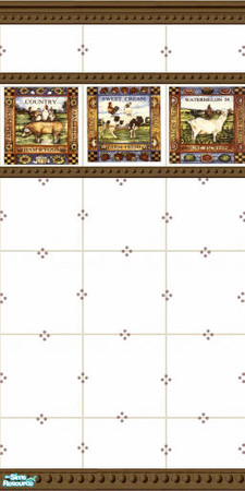 Sims 2 — Farm fresh by devilishdawn — tiled wall