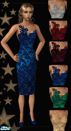 Sims 2 — Glam by JulietteRose — Set of six glamorous dresses. Mesh can be found under: TS2 Freebies-Female Adult/Young