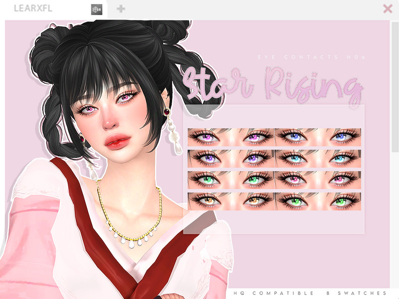 Sims 4 Star Rising Eye Contacts N06 by Learxfl