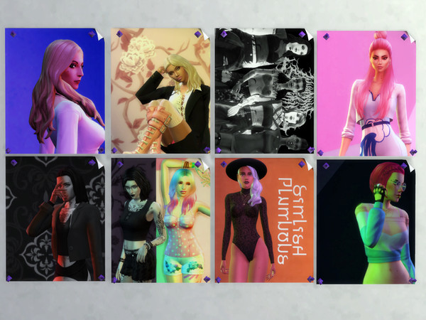 Sims 4 — Popstar Posters by llamallamallama3 — Just a bunch of posters of imaginary singers for your teen's bedroom