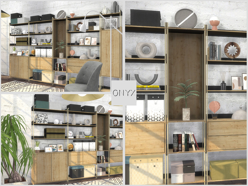The Sims Resource Newell Modular Shelves