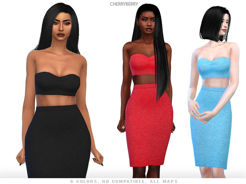 Sims 4 The Sims Resource | Ari - Dress by TSR Creator