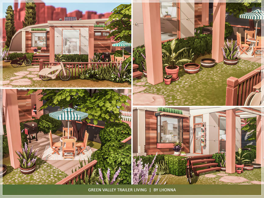 The Sims Resource - Green Valley Trailer Living /No CC/