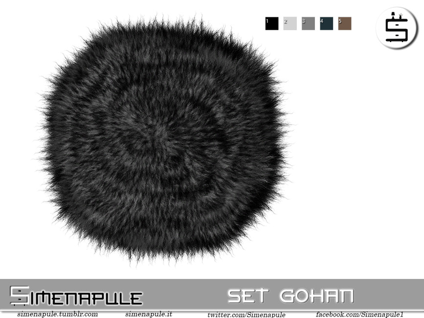 The Sims Resource - Set Gohan - Rug
