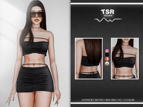 Sims 4 — CLOTHES SET-308 (TOP) BD883 by busra-tr — 10 colors Adult-Elder-Teen-Young Adult For Female Custom thumbnail