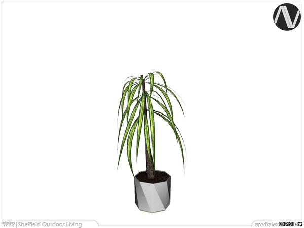 Sims 3 — Sheffield Plant by ArtVitalex — Outdoor And Garden Collection | All rights reserved | Belong to 2023