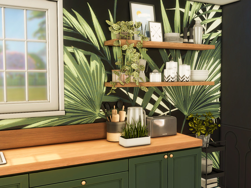 The Sims Resource - Galen Kitchen (TSR only CC)