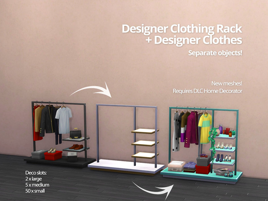 The Sims Resource Designer Clothing Rack