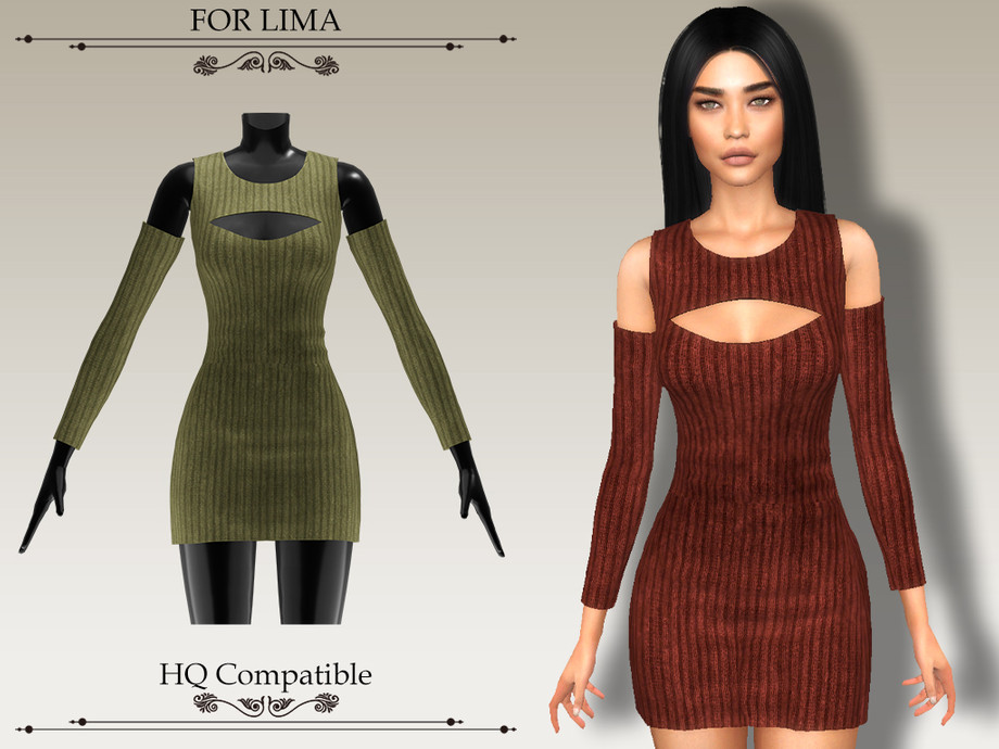 The Sims Resource - ForLima Dress 48