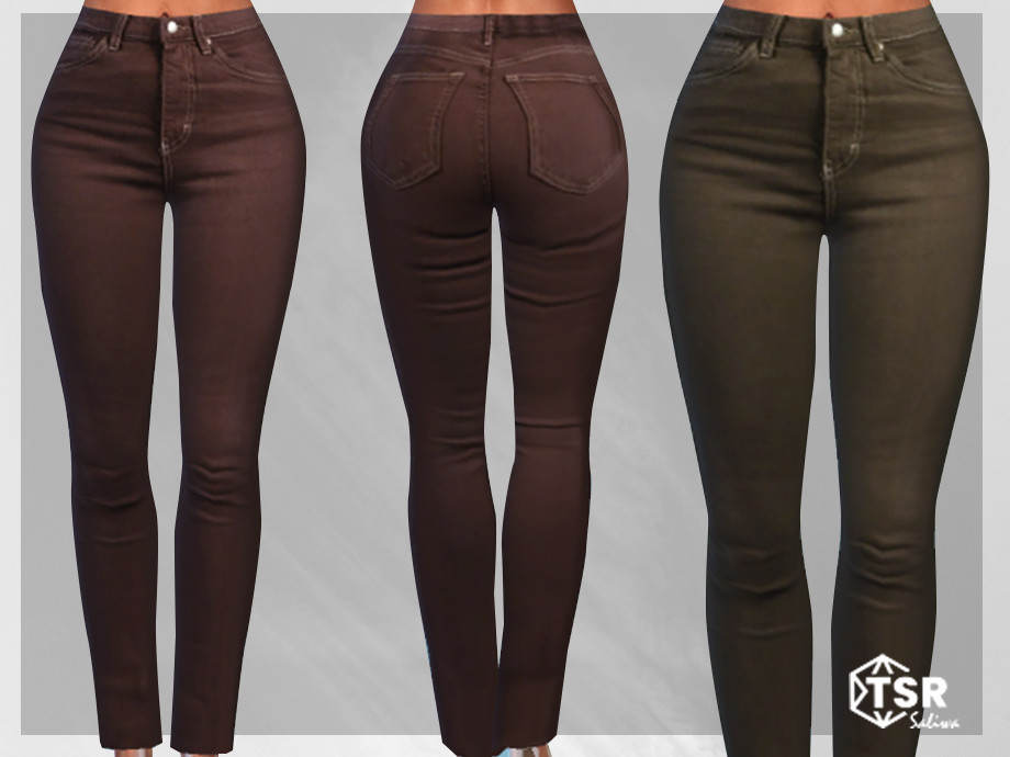 The Sims Resource - Female Gabardine Pants