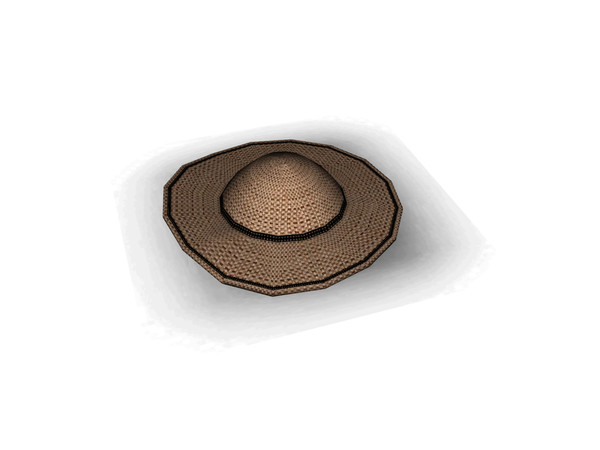 Sims 4 — Allys garden sunhat by Angela — Allys Garden Sunhat. Decorative item to clutter your room