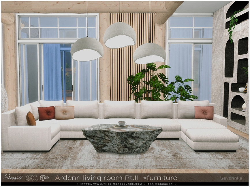 The Sims Resource Ardenn living room Pt.II furniture