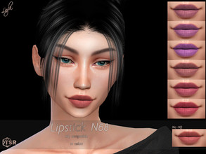 Sims 4 — Lipstick N68 by qLayla — ~ Previews were made using HQ Mod ~ - base game compatible. - HQ mod compatible. -