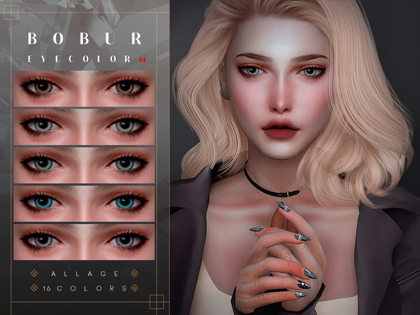 Sims 4 — Doll Eyecolors by Bobur2 — Doll eyecolors for all ages all genders 16 colors