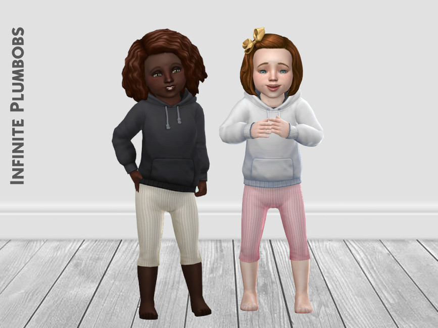 The Sims Resource Toddler Ribbed Cycling Shorts