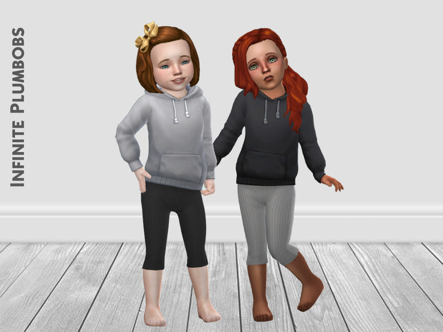 The Sims Resource Toddler Ribbed Cycling Shorts