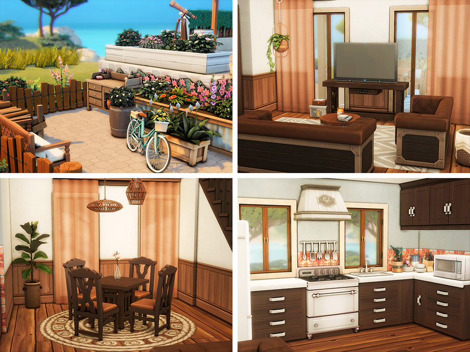 The Sims Resource - Hayes Terrace (NO CC)