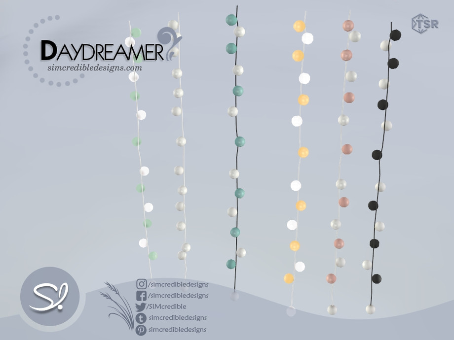 The Sims Resource Daydreamer wall Cotton ball light